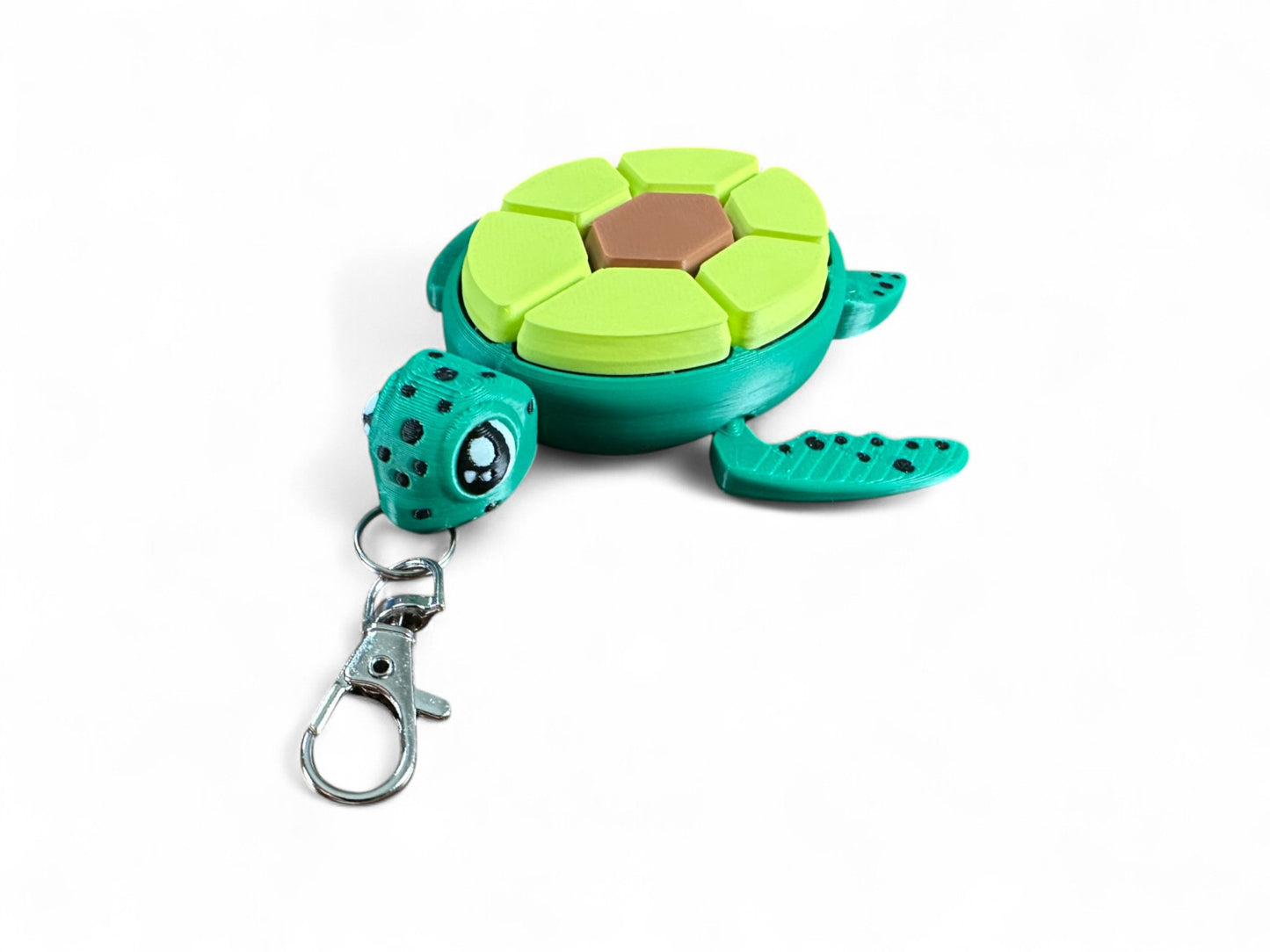 Fidget Clickers - 3D Printed Desktop Fidget Keychains - Collectible Figurines