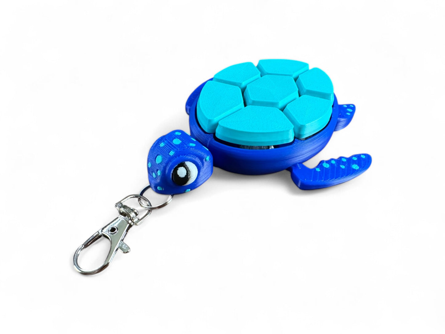 Fidget Clickers - 3D Printed Desktop Fidget Keychains - Collectible Figurines