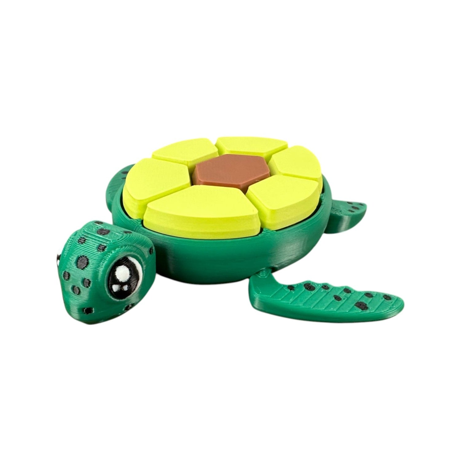 Turtle Fidget Clicker Keychain